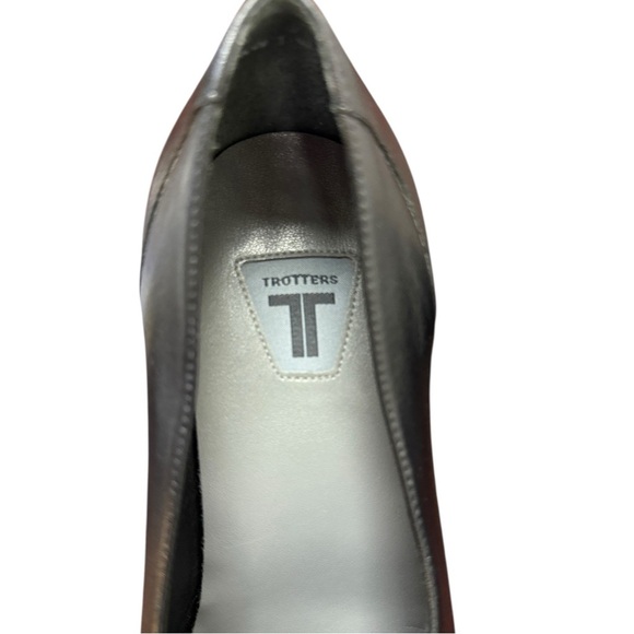 Trotters Dance Business Casual Steampunk Academia Black Mary Jane Pumps - Picture 9 of 15